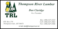 Thompson River Lumber Logo